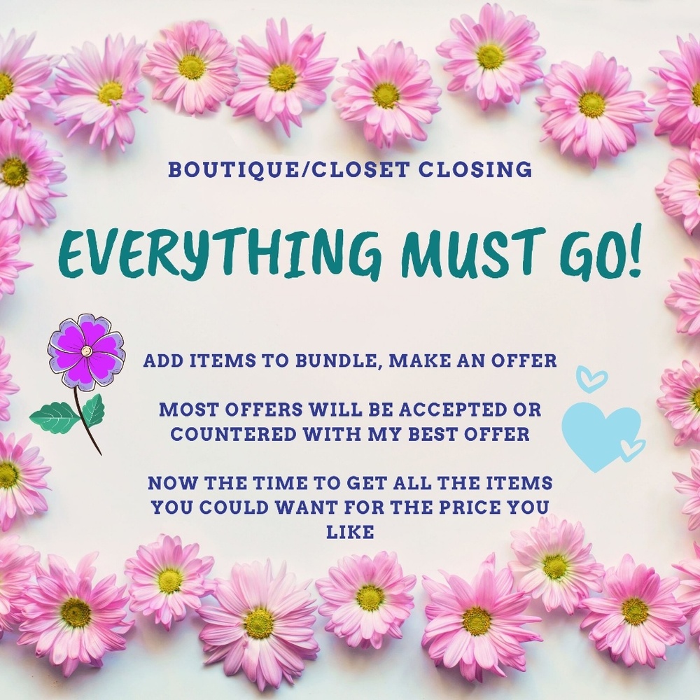 🎀CLOSING SALE💫🛍💎